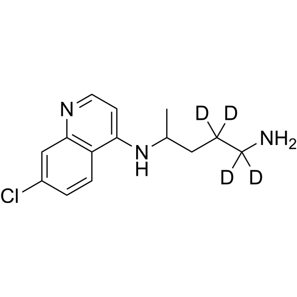 Didesethyl chloroquine-d4 (Bisdesethylchloroquine-d4) 1215797-41-3